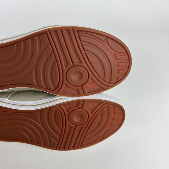 Keds Prestige Womens Sneaker OrthoLite Stone Tan Leather Lace Up Shoes size 9 - Picture 14 of 16